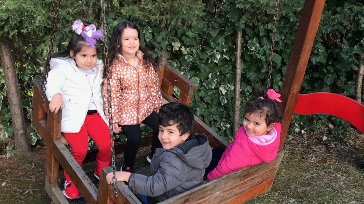 Halkalı Okyanus Koleji Okul Öncesi Çiçekler Grubu Oyun Saatinde