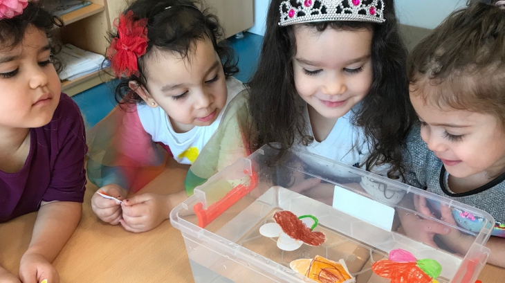 Halkalı Okyanus Koleji Okul Öncesi Çiçekler Grubu Fen Etkinliğinde