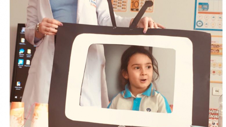 Halkalı Okyanus Koleji Okul Öncesi Yıldızlar Grubu Öğrencileri Türkçe Dil Etkinliğinde