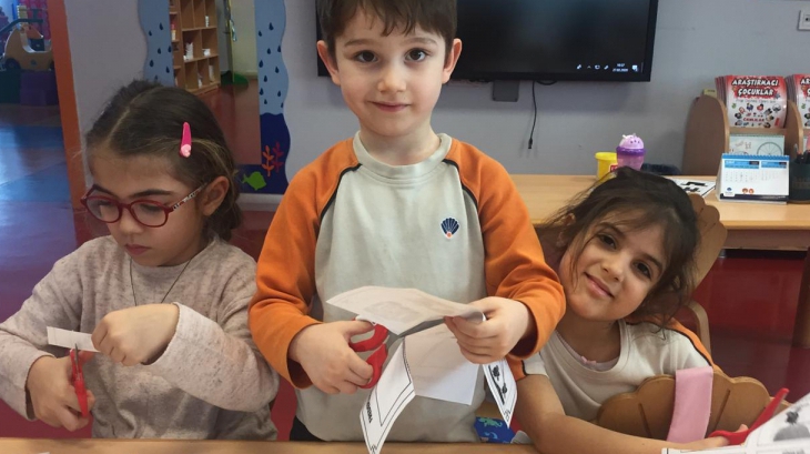 Halkalı Okyanus Koleji Okul Öncesi Yıldızlar Grubu Bütünleştirilmiş Etkinlikte.