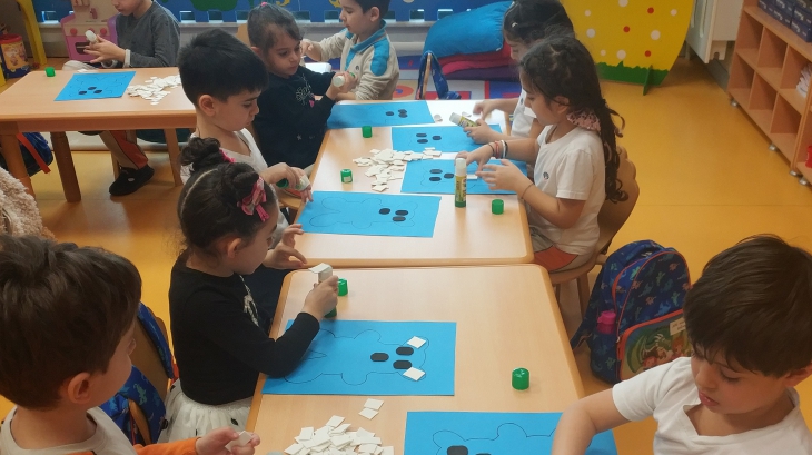 Halkalı Okyanus Okul Öncesi Güneş Grubu Bütünleştirilmiş Etkinlikte