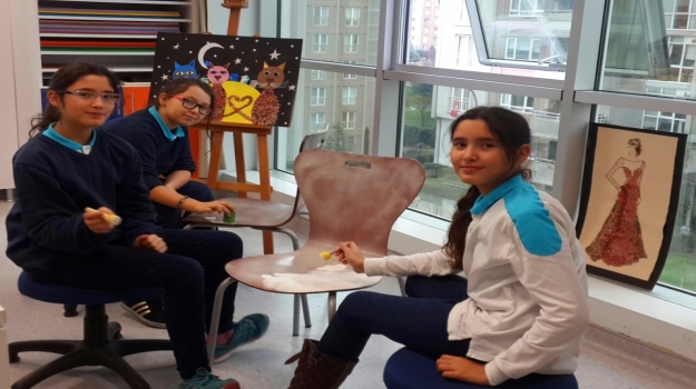 Halkalı Okyanus Ortaokul Öğrencilerinden "Geri Dönüşüm" Çalışması