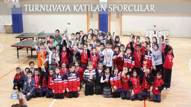 İlçe Masa Tenisi Turnuvasına Ev Sahipliği Yaptık