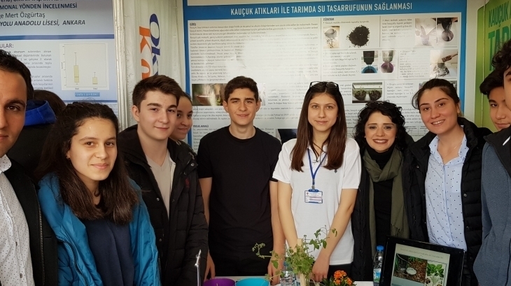İncek Okyanus Anadolu Lisesi TÜBİTAK Sergisi'nde !