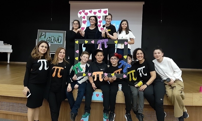 İncek Okyanus Koleji 14 Mart Dünya π Günü Etkinliği