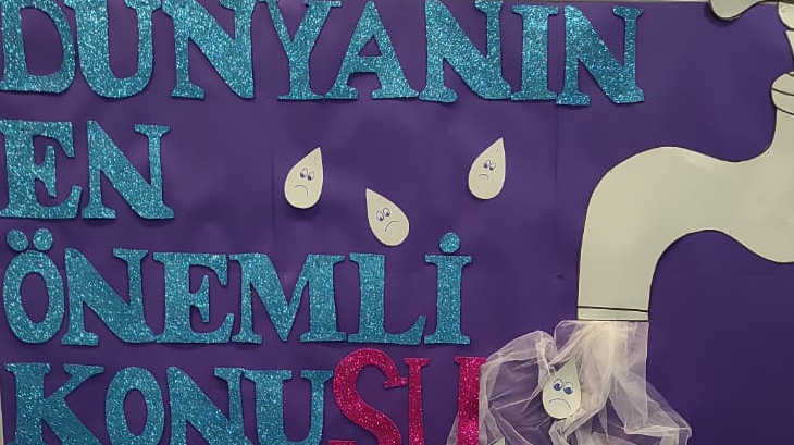 İncek Okyanus Koleji Anaokulu Dünya Su Gününü Kutluyor