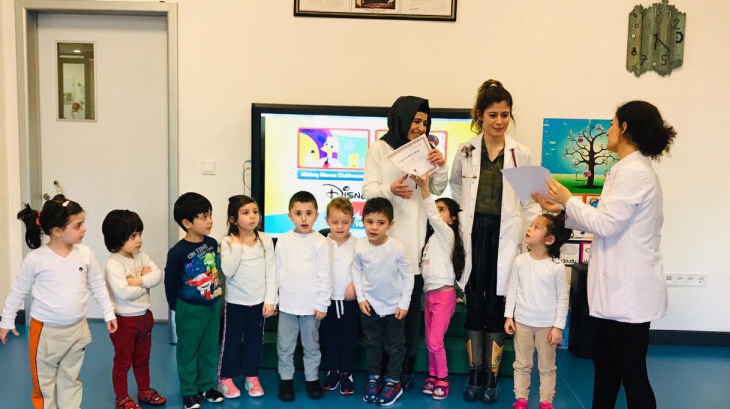 İncek Okyanus Koleji Çiçekler Sınıfı Aile Katılımı Etkinliğinde