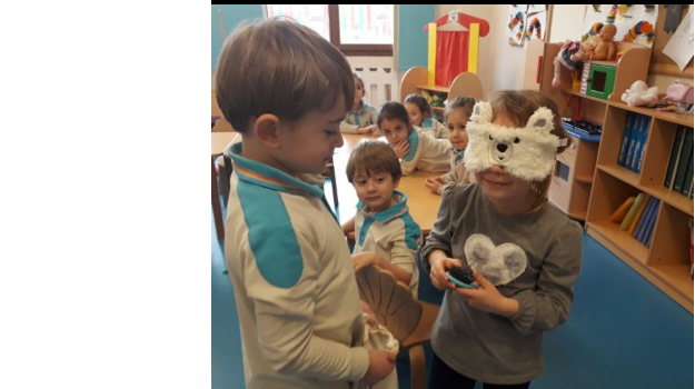 İncek Okul Öncesi Yıldızlar Grubu Dokun Anla Anlat Tekniği İle Oyundalar