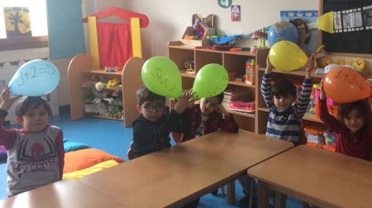 İncek Okyanus Okul Öncesi Yetenek klübü derslerine katıldılar.