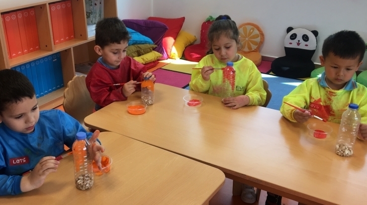 İnciler Sınıfı “Marakas Yapıyorum” Etkinliğinde