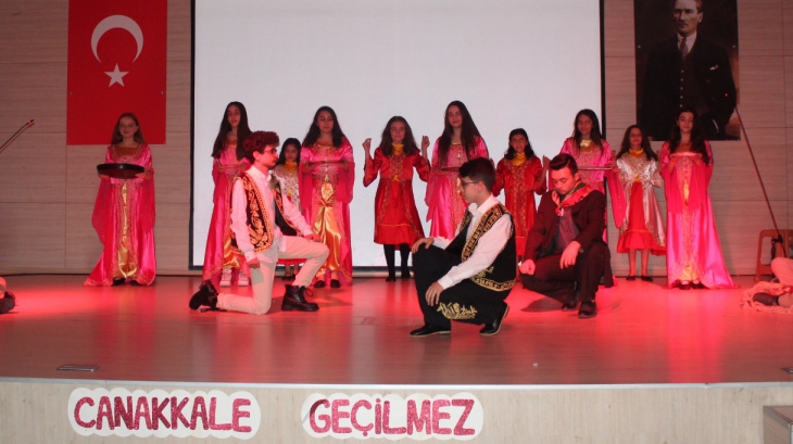 İnegöl Okyanus Koleji Ahmet Yenilmez İle Çanakkale Destanını Yaşattı