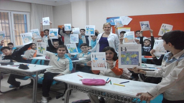 5. Sınıflar'ın "Kesirleri Renklendirme" Etkinliği