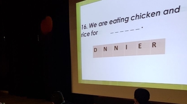 İngilizce Yarışma Etkinliği
