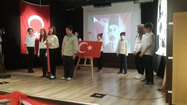 Güneşli Okyanus İstiklal Marşı'nın Kabulünü Coşkuyla Kutladı