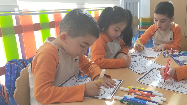 Keçiören Okul Öncesi Gökkuşağı Sınıfı Aile Katılımı Etkinliğinde