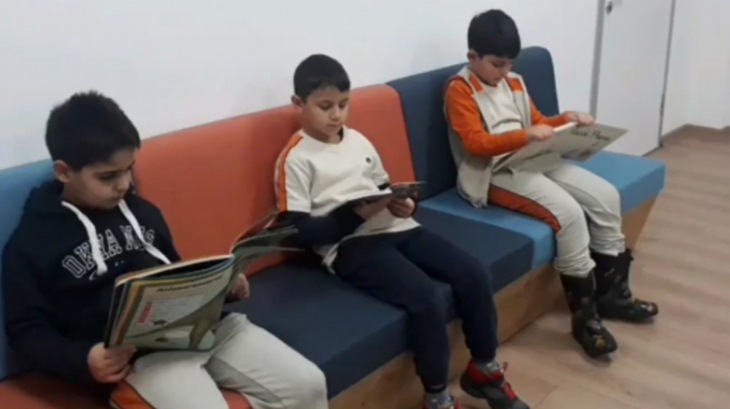 Keçiören Okyanus Koleji İlkokul Kademesi 2. Sınıf Öğrencileri Kütüphanede