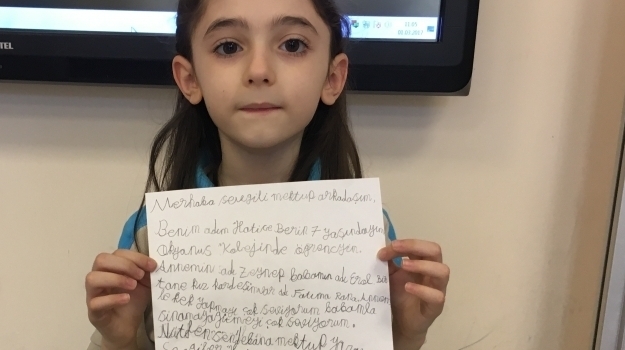 Kemerburgaz Kampüsü 1-D Sınıfı Mektup Yazdı