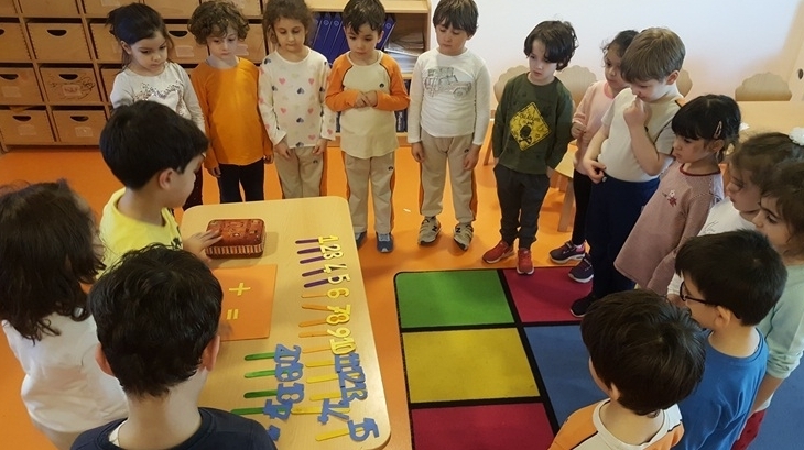 Kemerburgaz Okyanus Koleji Gökkuşağı Grubu Öğrencileri Sosyal Beceri Dersinde
