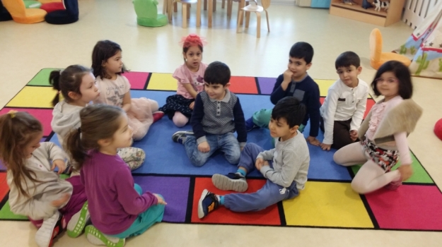 Kemerburgaz Okyanus Koleji Okul Öncesi Drama İlgi Ve Yetenek Odasında
