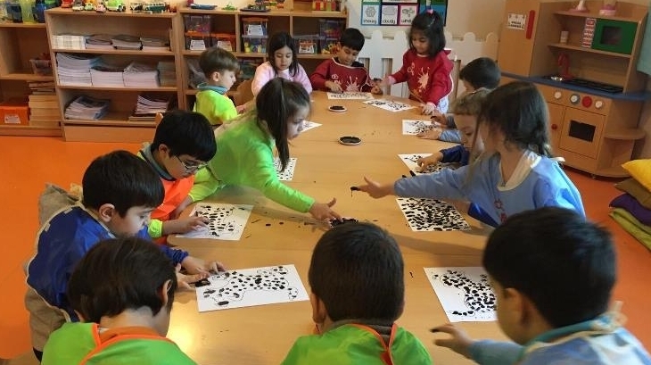 Kemerburgaz Okyanus Koleji Yıldızlar Grubu Art&Craft Etkinliğinde