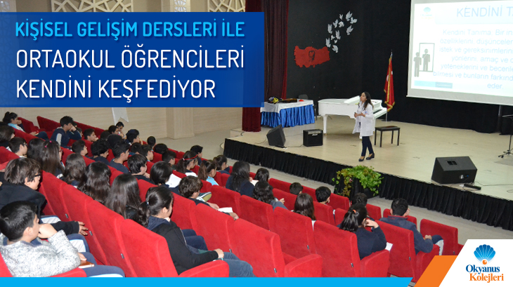 Kişisel Gelişim Dersleri İle Ortaokul Öğrencileri Kendilerini Keşfediyor!