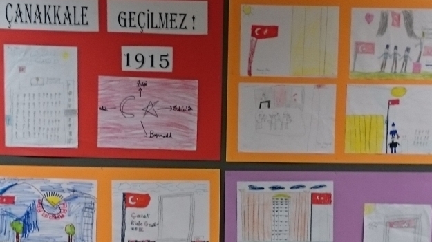Konyaaltı Kampüsü 2-C Sınıfının Pano Çalışması