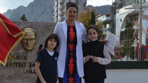 Konyaaltı Kampüsünde Myon Rozetleri Sahiplerini Buldu