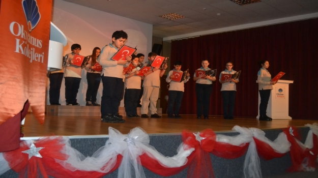 MAVİŞEHİR OKYANUS KOLEJİ'NDE "12 MART İSTİKLÂL MARŞI'NIN KABULÜ ve MEHMET AKİF ERSOY'U ANMA" ETKİNLİĞİ DÜZENLENDİ