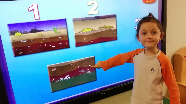 Mavişehir Okyanus Koleji Okul Öncesi Balıklar Grubu Fastrackids Dersinde
