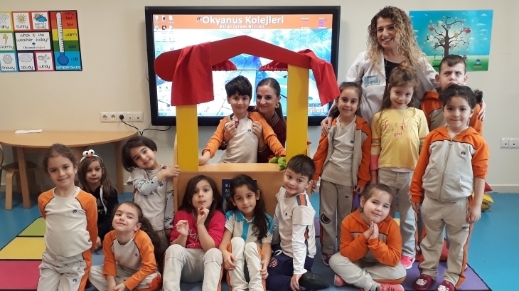 Mavişehir Okyanus Koleji Okul Öncesi Çiçekler Grubu Aile Katılım Etkinliğinde