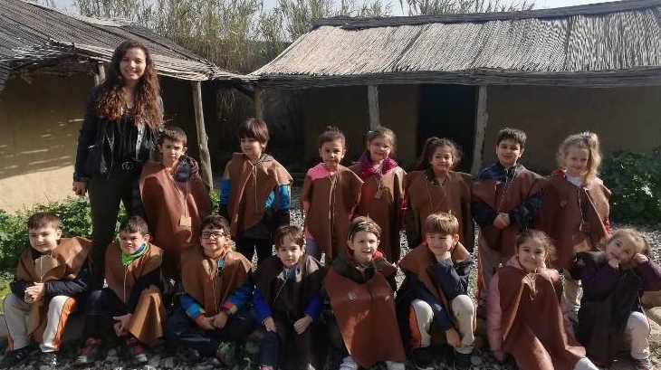 Mavişehir Okyanus Koleji Okul Öncesi Çiçekler Grubu Yeşilova Höyüğü Gezisi