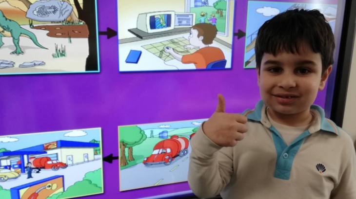 Mavişehir Okyanus Koleji Okul Öncesi Çiçekler Grubu Fastrackids Dersinde