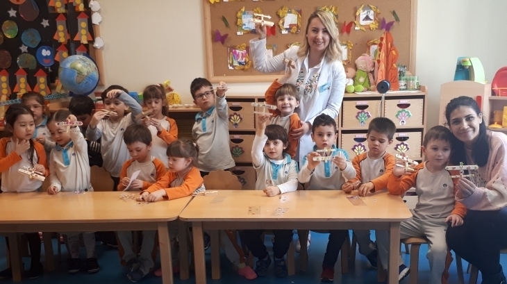 Mavişehir Okyanus Koleji Okul Öncesi İnciler Grubu Sosyal Beceri Dersinde