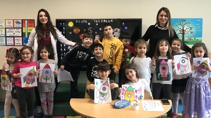 Mavişehir Okyanus Koleji Okul Öncesi Kuşlar Grubu Aile Katılım Etkinliğinde