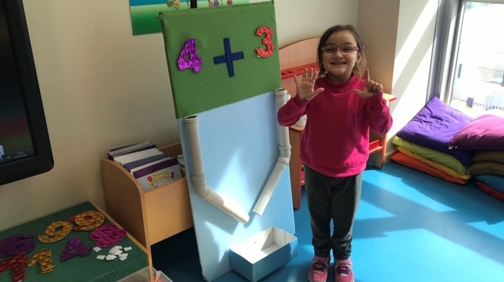 Mavişehir Okyanus Koleji Okul Öncesi Kuşlar Grubu Matematik Etkinliğinde