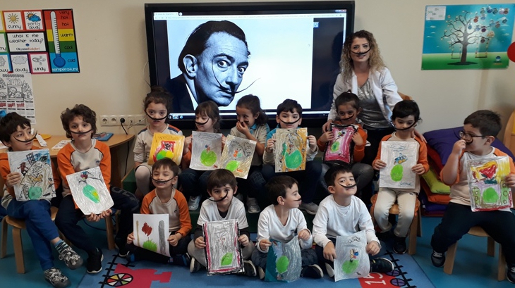 Mavişehir Okyanus Koleji Okul Öncesi Kuşlar Grubu Proje Dersinde