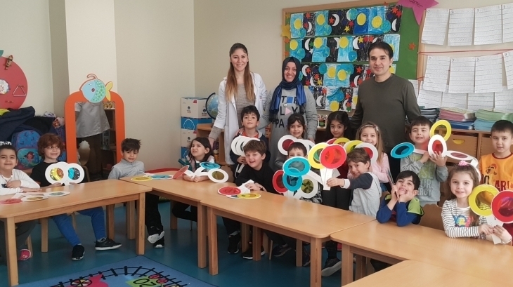 Mavişehir Okyanus Koleji Okul Öncesi Yıldızlar Grubu Aile Katılım Etkinliğinde
