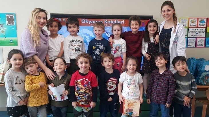 Mavişehir Okyanus Koleji Okul Öncesi Yunuslar Grubu Aile Katılım Etkinliğinde