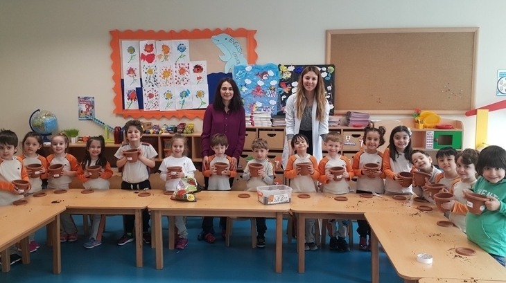 Mavişehir Okyanus Koleji Okul Öncesi Yunuslar Grubu Aile Katılım Etkinliğinde
