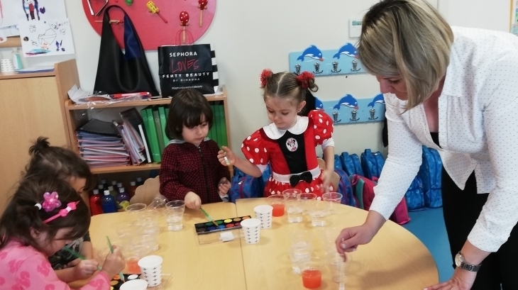 Mavişehir Okyanus Koleji Okul Öncesi Yunuslar Grubu Aile Katılım Etkinliğinde
