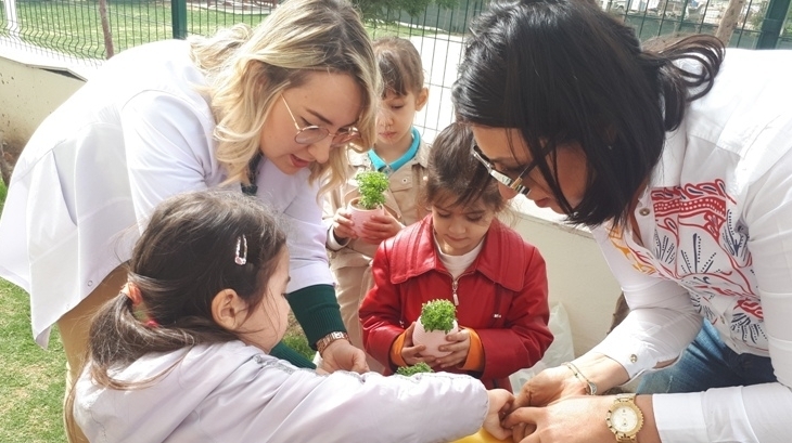 Mavişehir Okyanus Koleji Okul Öncesi İnciler Grubu Aile Katılım Etkinliğinde