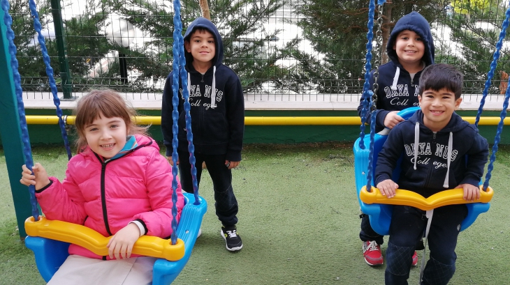 Mavişehir Okyanus Koleji Yıldızlar Grubu Öğrencileri Oyun Etkinliğinde