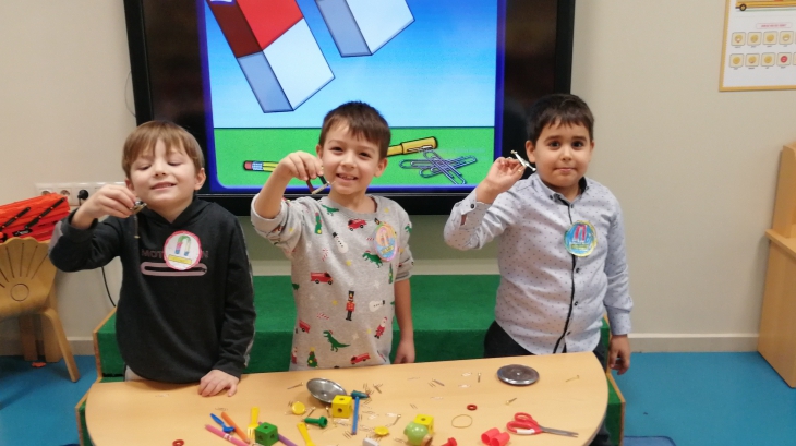Mavişehir Okyanus Koleji Yıldızlar Grubu Öğrencileri Fastrackids Dersinde