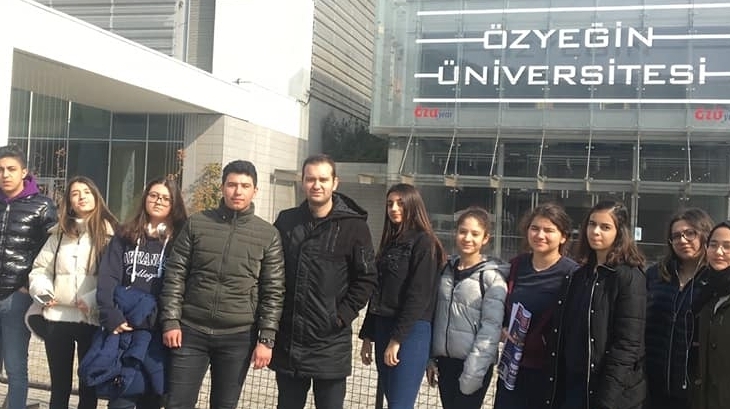 Mimarlık Ve Psikoloji Kariyer Kulübü Öğrencileri Özyeğin Üniversitesinde...