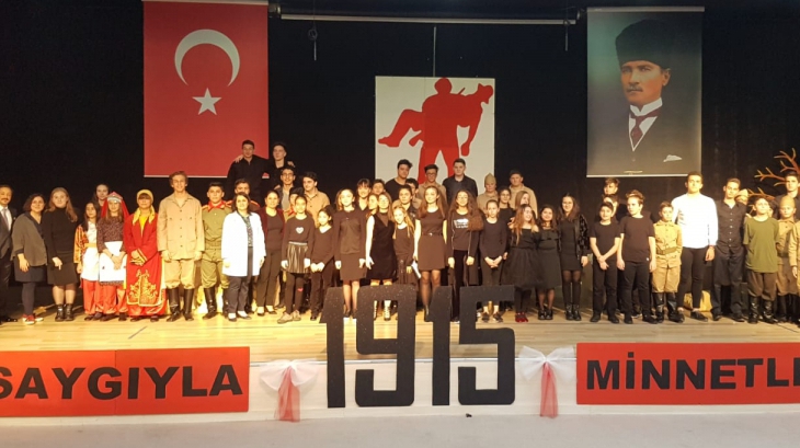 Mimarsinan Okyanus Kolej ”18 Mart” Anma Töreni
