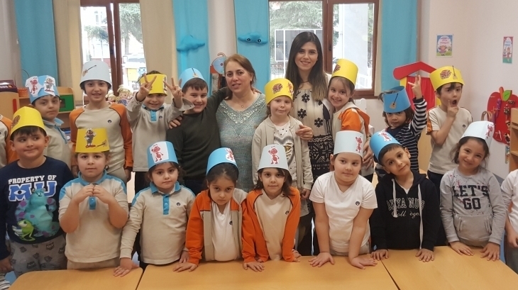 Mimarsinan Okyanus Koleji Okul Öncesi Gökkuşağı Grubu Aile Katılım Etkinliğinde