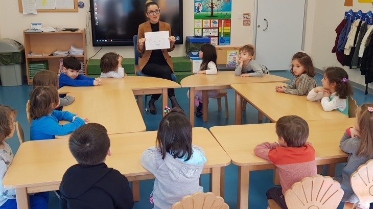 Mimarsinan Okyanus Koleji Okul Öncesi Çiçekler Grubu Sosyal Beceri Etkinliğinde