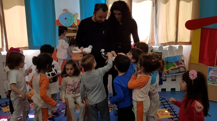 Mimarsinan Okyanus Koleji Okul Öncesi Çiçekler Grubu Aile Katılım Etkinliğinde