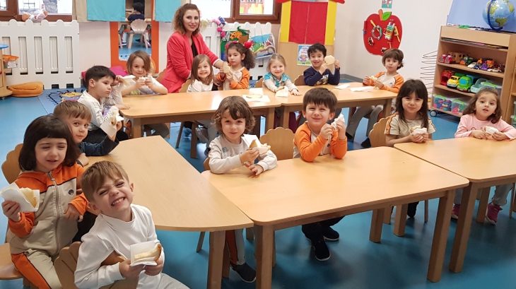 Mimarsinan Okyanus Koleji Okul Öncesi Çiçekler Grubu Aile Katılım Etkinliğinde