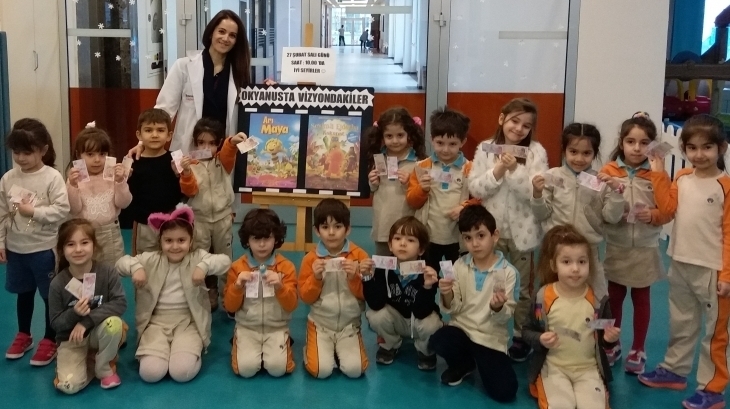 Mimarsinan Okyanus Koleji Okul Öncesi Kademe Öğrencileri Okul İçi Etkinliğinde